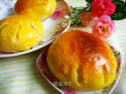 Golden shell meal bag