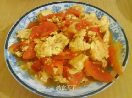tomato scrambled eggs