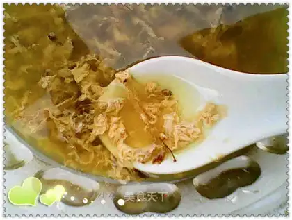 honeysuckle egg soup