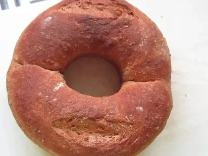 Orange-flavored comprehensive cereal bread