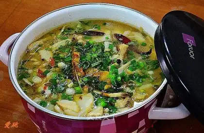 boiled fish