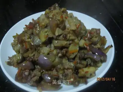 stir-fried eggplant
