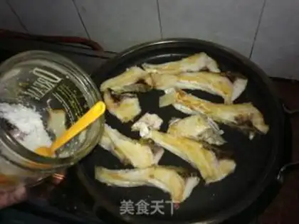 Make Pan-fried fish belly step 5