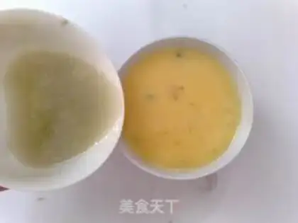 Make Bone soup quail egg custard step 3