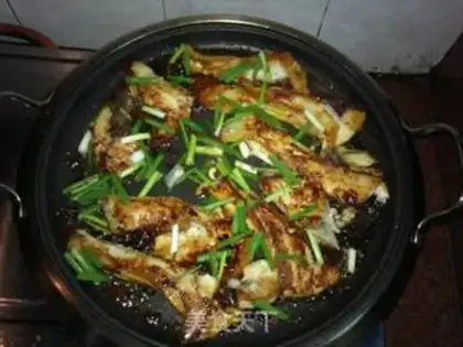 Make Pan-fried fish belly step 9