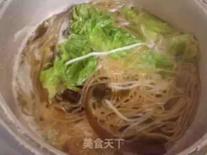 Make sour rice noodles step 6