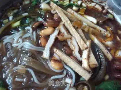 Make sour rice noodles step 7