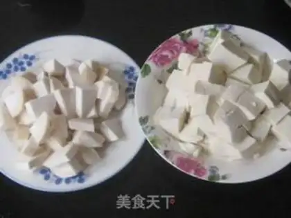 Make Leek egg cake step 9