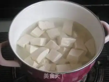Make stir-fried pork with tofu bamboo step 0