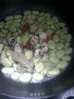 Make spiced broad bean step 2