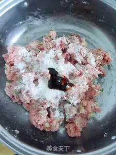 Make Lion head in sauce step 3