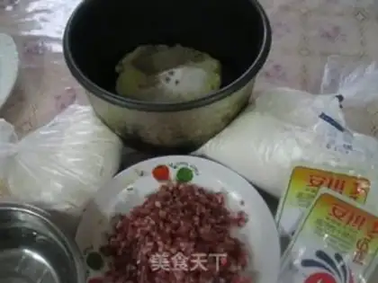 Make sausage and potato bread step 2