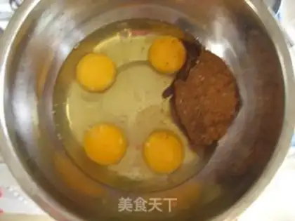 Make jujube cake step 1