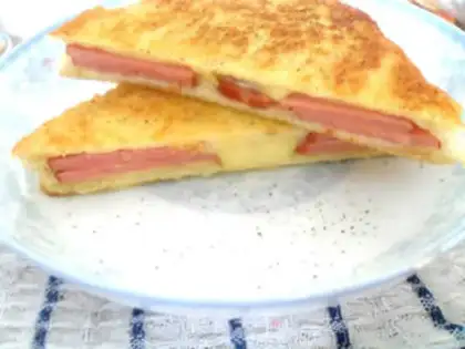 Make Double cheese toast step 18
