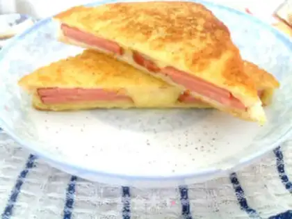 Make Double cheese toast step 19