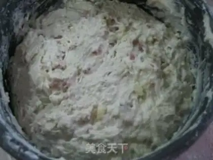 Make sausage and potato bread step 6