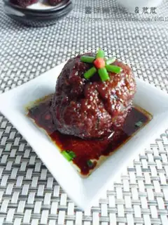 Make Lion head in sauce step 10