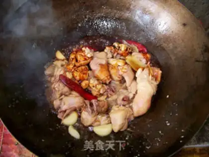 Make three cups of chicken step 3