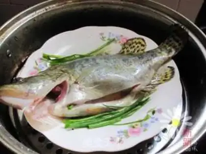 Make Steamed mandarin fish step 4