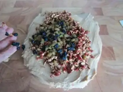 Make Whole wheat red dates grape bread step 7