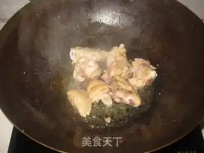 Make Stewed chicken fin with mushroom step 3