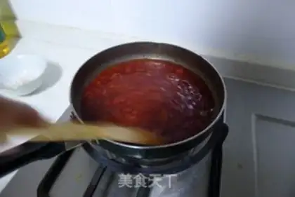 Make Homemade cherry jam step 5