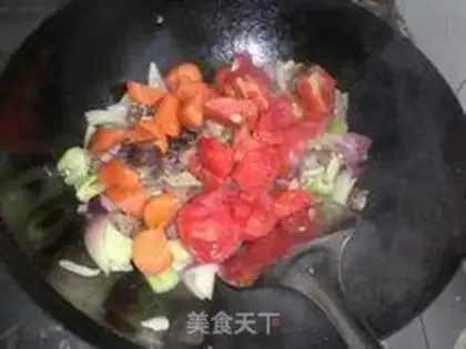 Make Stewed beef brisket with tomato step 7