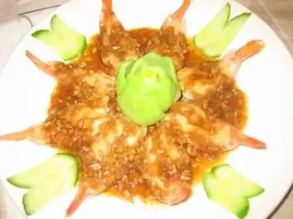 Make Shrimp with garlic step 8
