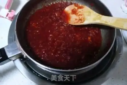 Make Homemade cherry jam step 7