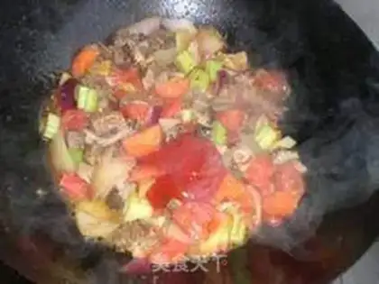Make Stewed beef brisket with tomato step 8