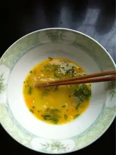 Make egg patties step 2