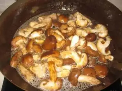 Make Stewed chicken fin with mushroom step 7
