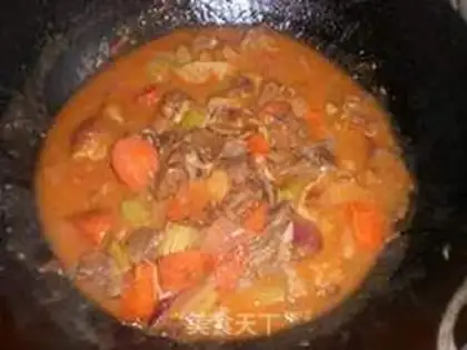 Make Stewed beef brisket with tomato step 10