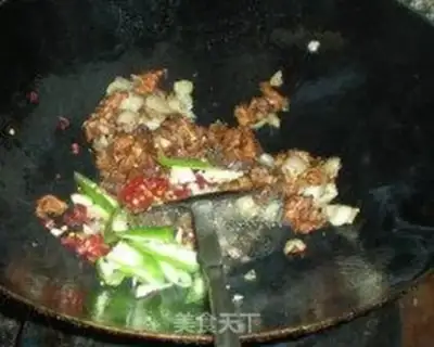 Make stir-fried pork with mushroom step 5