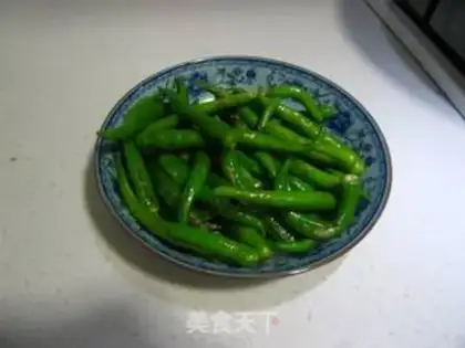 Make Love with Minced Pork with Hangjiao step 5