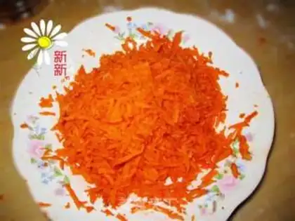 Make carrot meat bun step 5