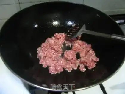 Make Love with Minced Pork with Hangjiao step 6