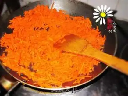Make carrot meat bun step 7