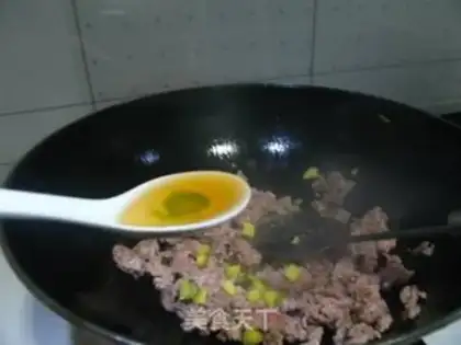 Make Love with Minced Pork with Hangjiao step 8