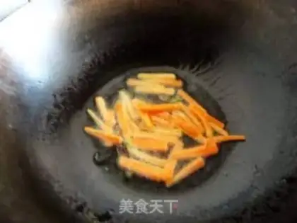 Make fried rice cake step 5