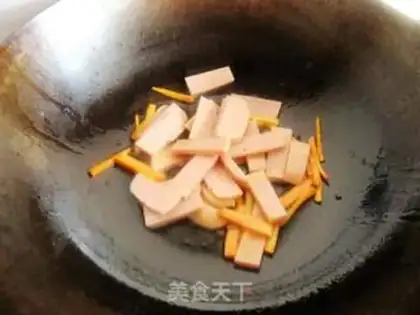 Make fried rice cake step 6