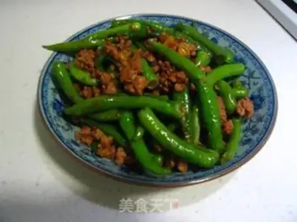 Make Love with Minced Pork with Hangjiao step 12