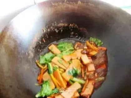 Make fried rice cake step 9