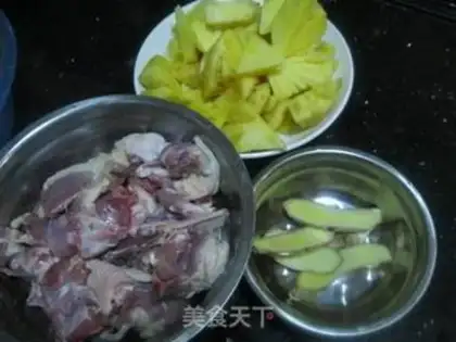 Make pineapple duck step 0