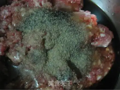 Make Pork jerky with black pepper and honey sauce step 8