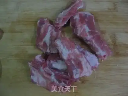 Make Pineapple ribs boat step 4