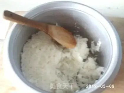 Make egg fried rice step 0