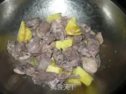 Make pineapple duck step 3
