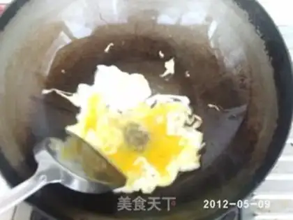 Make egg fried rice step 6