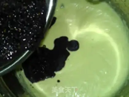Make Frozen mulberry cheese step 15